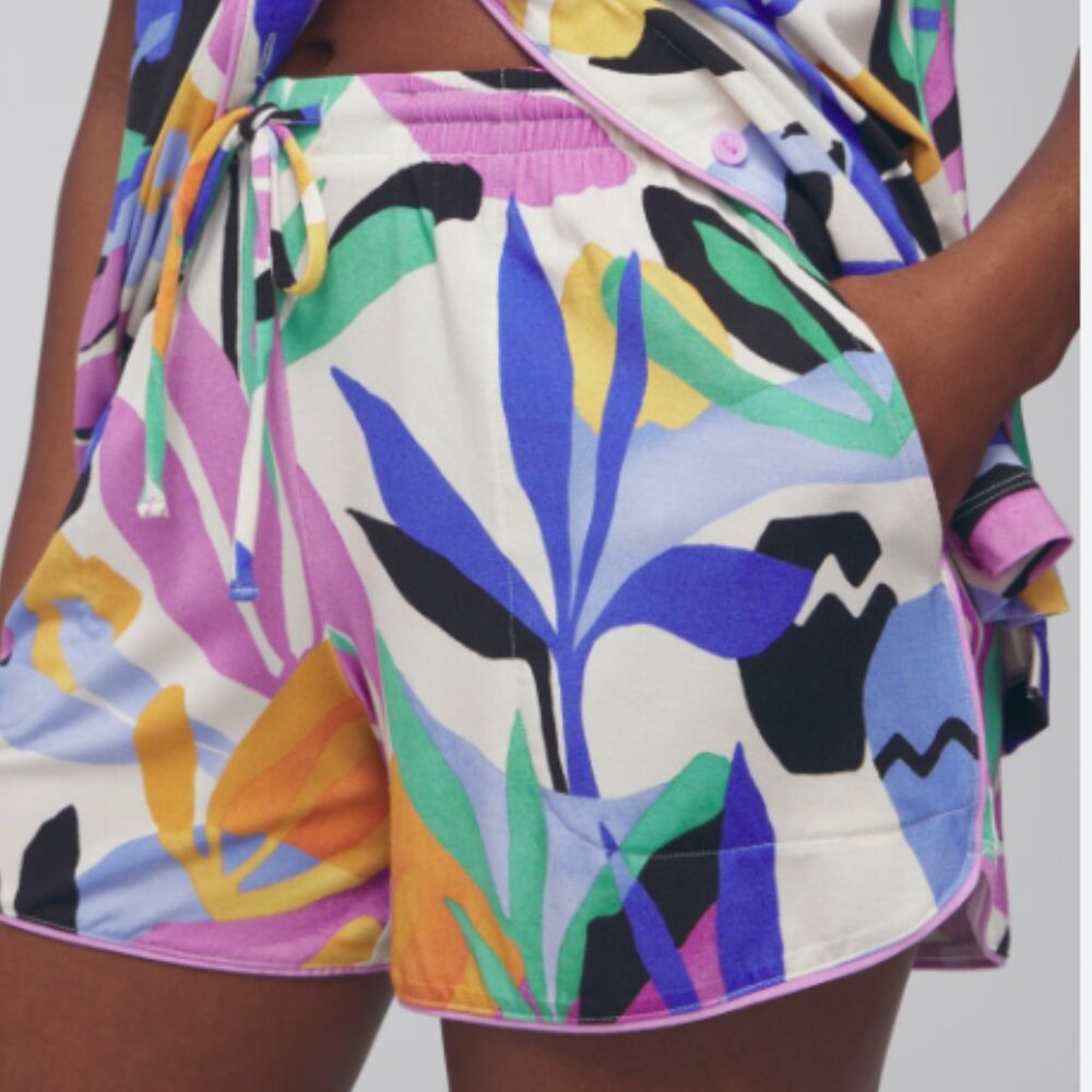 NWT Soma COOL NIGHTS Cami & Printed Short Pajama Set - Picture 2 of 8